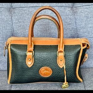 Vintage Dooney & Bourke All Weather Leather Handbag Purse